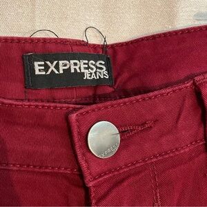 Brick red Express jeans, women’s size 4